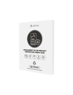 Pack láminas Hidrogel Devia UV 6H Privacy 0,30 mm (10u)
