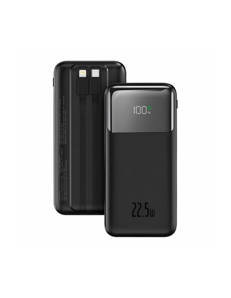 Powerbank IDUSD P15A Eco Power Flow 20000mAh 22.5W negro estelar