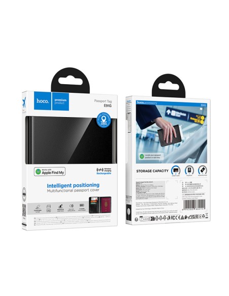 Hoco E91G Funda Pasaporte Antipérdida | MASI