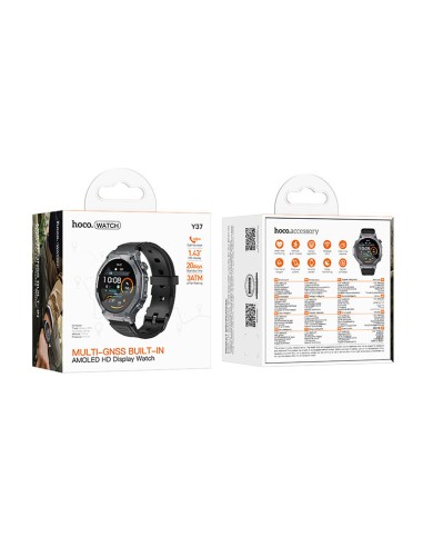 Hoco Y37 Reloj Deportivo AMOLED con GPS | MASI
