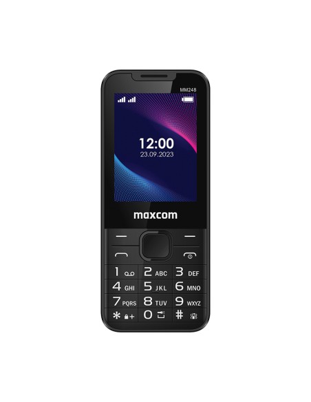 Teléfono móvil Maxcom MM248 negro