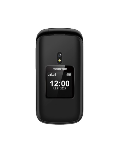 Maxcom MM834 4G | Teléfono senior con doble pantalla y base de carga
