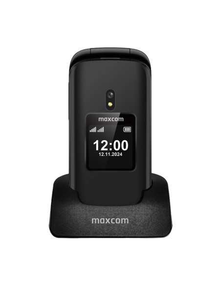 Maxcom MM834 4G | Teléfono senior con doble pantalla y base de carga