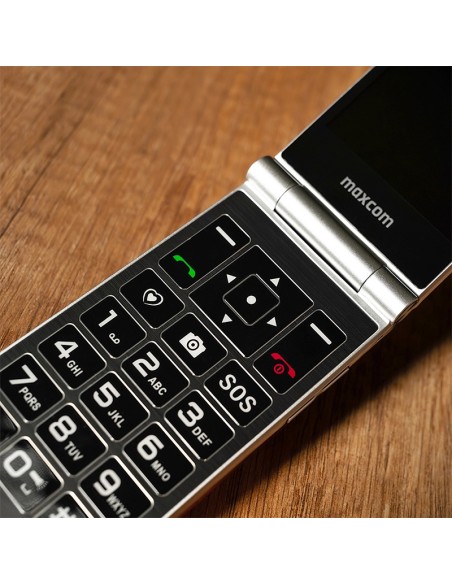 Maxcom MM835 SE 4G | Teléfono de tapa senior con doble pantalla