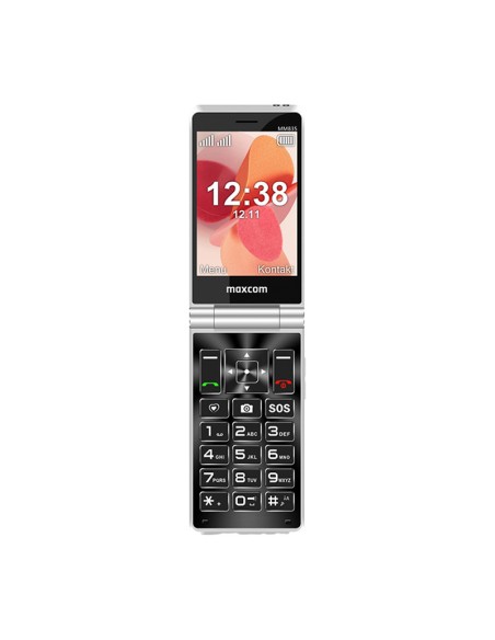 Maxcom MM835 SE 4G | Teléfono de tapa senior con doble pantalla