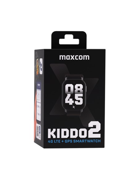 Maxcom Kiddo 2 4G GPS Negro | Smartwatch Infantil con SIM
