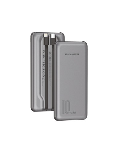 Powerbank IDUSD P11A Eco 10000mAh 22.5W gris