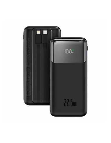 Powerbank IDUSD P14A Eco Power 10000mAh 22.5W negro estelar