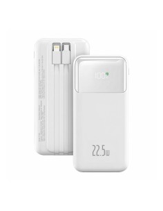 Powerbank IDUSD P14B Eco Power Flow 10000mAh 22.5W blanco nube