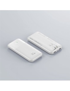 Powerbank IDUSD P14B Eco Power Flow 10000mAh 22.5W blanco nube 2