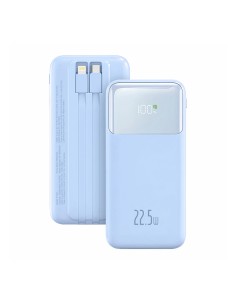 Powerbank IDUSD P14D Eco Power Flow 10000mAh 22.5W azul niebla
