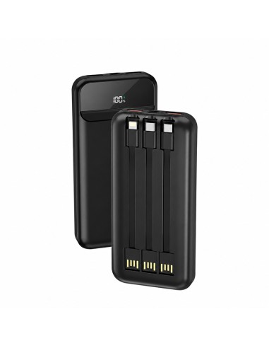 Powerbank IDUSD P09A 10.000mAh | 3 Cables Integrados