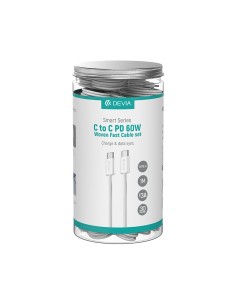 Bote cables Devia Smart C/C PD 60W 1m (30u)