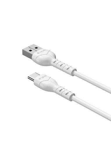 Set Carregador Devia Lite 2 USB 12W + Cabo USB-C | ByMASI