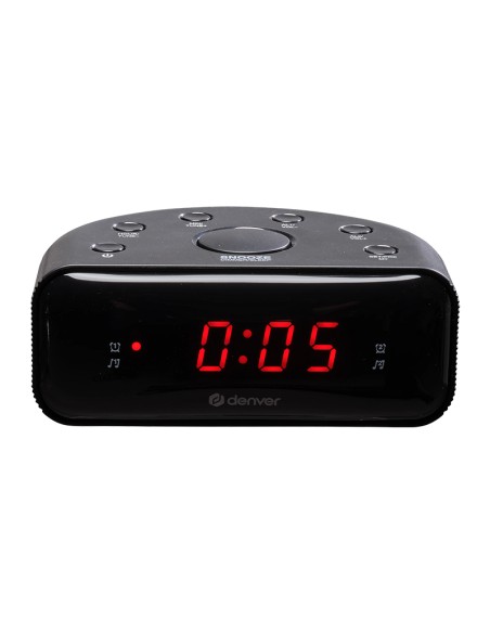 Rádio despertador Denver CR-430MK2 preto