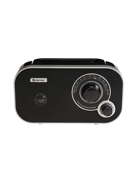 Rádio FM Denver TR-51 Preta | ByMASI