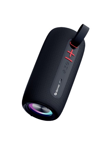 Altavoz bluetooth Denver BTL-360B RGB preto