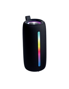 Altavoz bluetooth Denver BTL-360B RGB preto 2