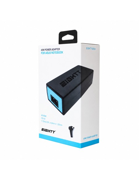 Cargador portátil compatible Asus 45W 4,0x1,35 Eightt | ByMASI