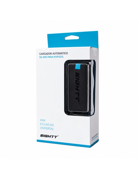 Cargador portátil universal 45W 8 puntas Eightt | ByMASI
