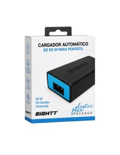 Cargador portátil Eightt universal 65W 10 puntas