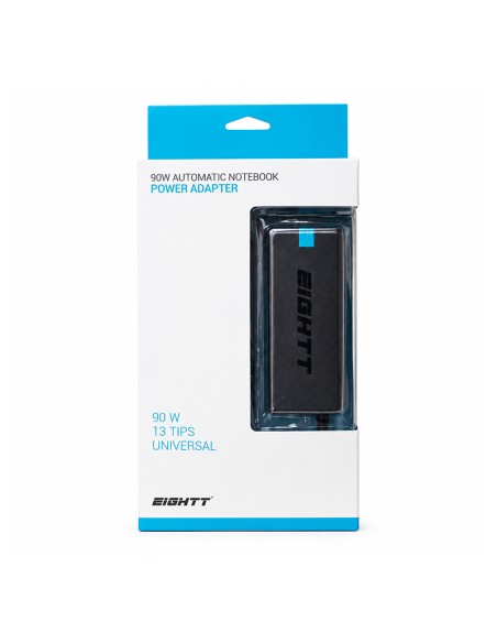 Cargador portátil universal 90W 13 puntas Eightt | ByMASI