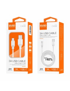 Cable IDUSD C43B Turbo USB/C 3A 2m 2