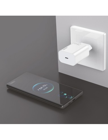 Cargador IDUSD D120B Eco USB-C 25W PD carga rápida | ByMASI