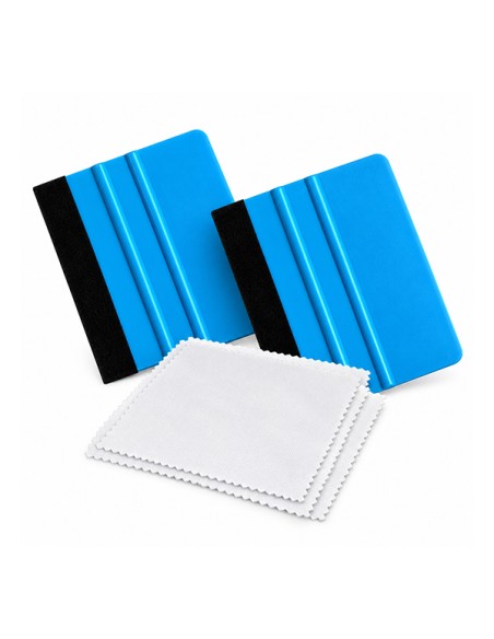Pack Premium 2 espátulas Smartphone + 10 panos de limpeza