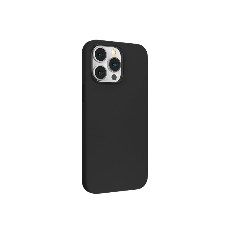 Funda silicona magnética Nature iPhone 14 PL Negro