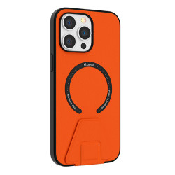 Funda magnética soporte Randy iPhone 14 Naranja