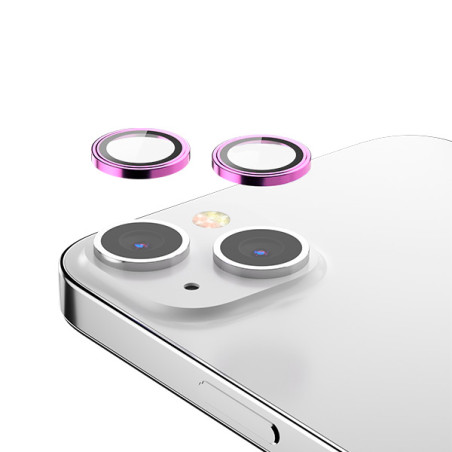 Protector lentes Peak iPhone 14/14 PL Púrpura