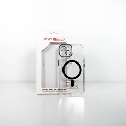 Funda Orygi iPhone 13 MS transp negra cpc