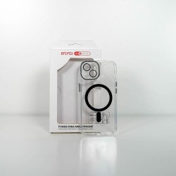 Funda Orygi iPhone 14 MS transp negra cpc