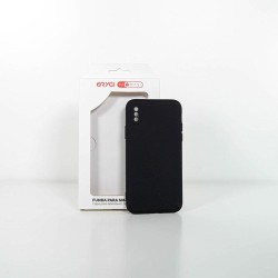 Funda Orygi iPhone X silicona negra cpc