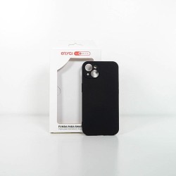 Funda Orygi iPhone 14 silicona negra cpc
