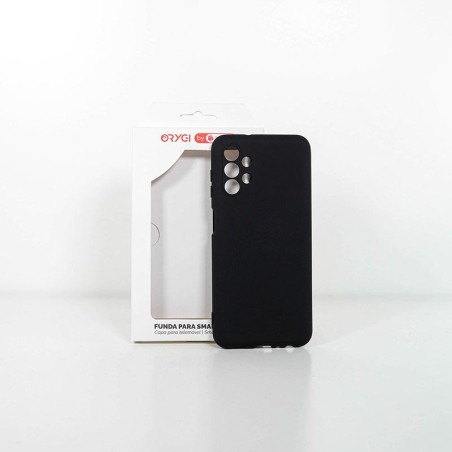 Funda Orygi Realme C55 silicona negra cpc