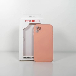 Funda Orygi iPhone 11 silicona rosa cpc