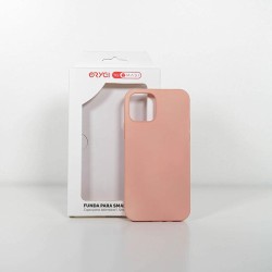 Funda Orygi iPhone 12/12P silicona rosa spc