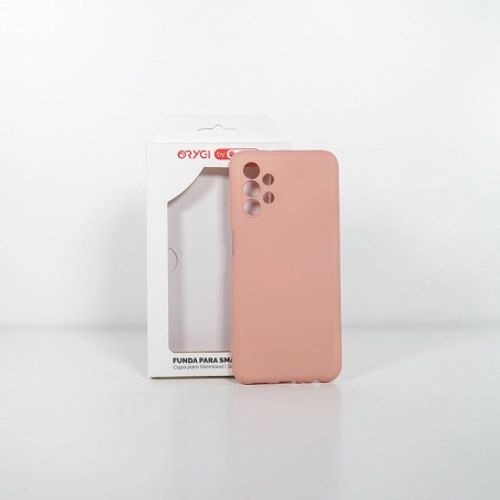 Funda Orygi S Galaxy A13 4G silicona rosa cpc