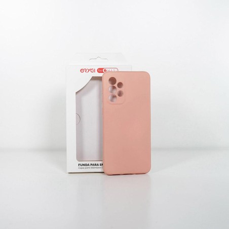 Funda Orygi S Galaxy A33 silicona rosa cpc