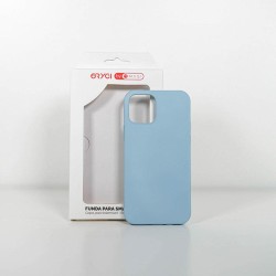 Funda Orygi iPhone 12/12P silicona azul spc