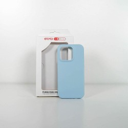 Funda Orygi iPhone 14P silicona azul spc