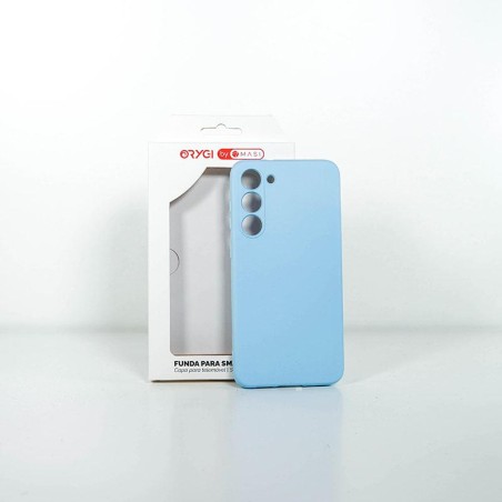 Funda Orygi S Galaxy S23  silicona azul cpc
