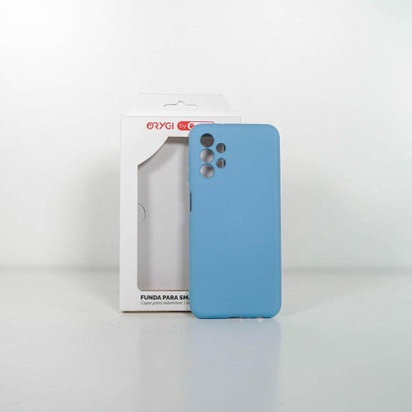 Funda Orygi Realme C55 silicona azul cpc