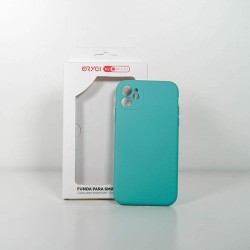 Funda Orygi iPhone 11 silicona verde cpc